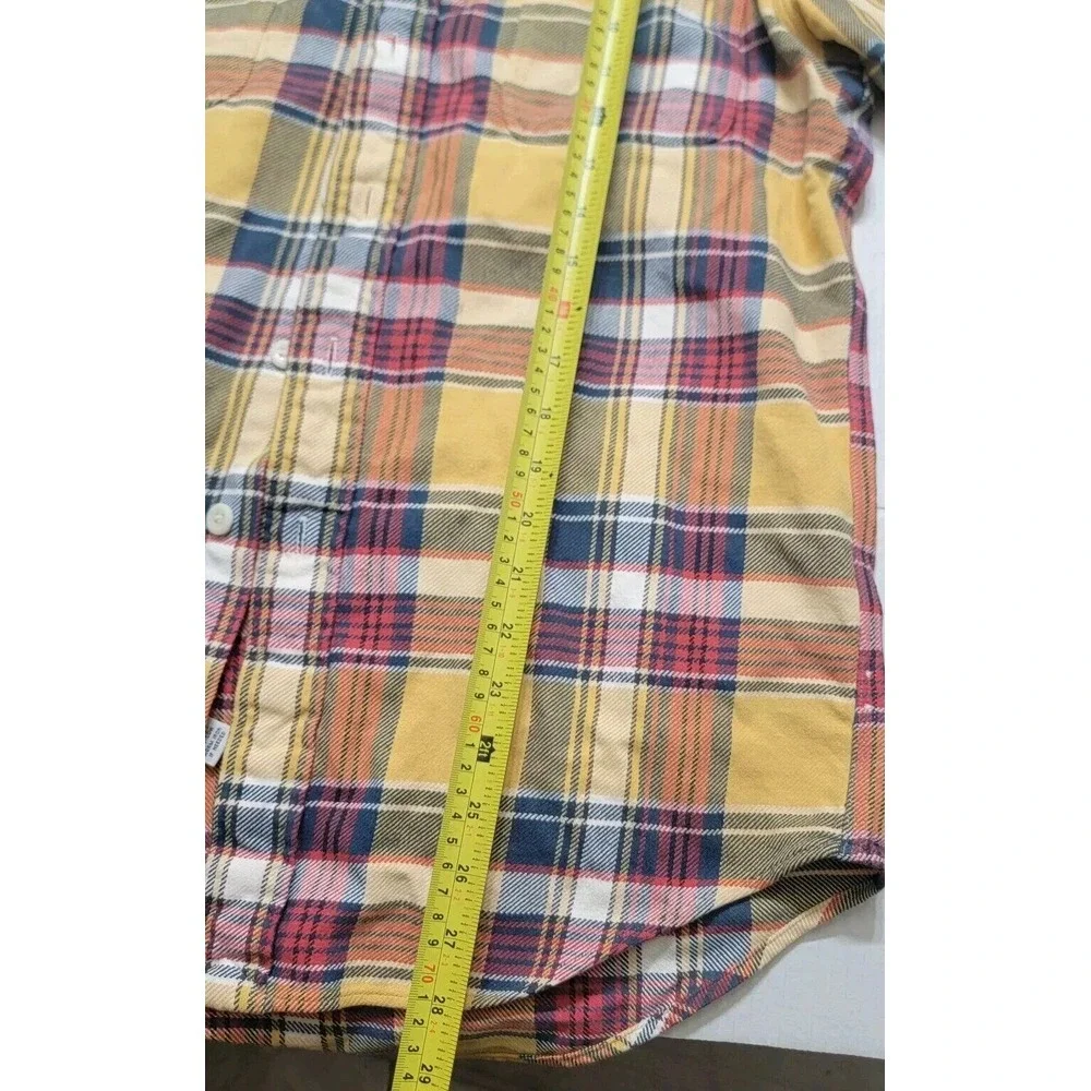 VTG Men's Polo Ralph Lauren P.R.L.‎ Outfitter Shirt Plaid Thick Flannel Size Med